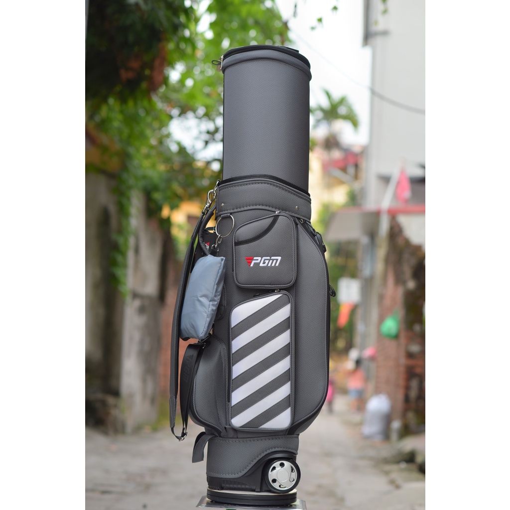 Túi gậy bánh xe chính hãng PGM QB041, túi gậy bánh xe chất liệu vải cao cấp