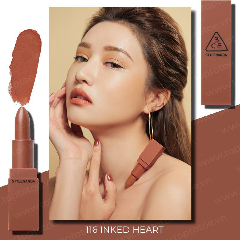 Son Thỏi Lì 3CE Mood Recipe Lip Color | BigBuy360 - bigbuy360.vn