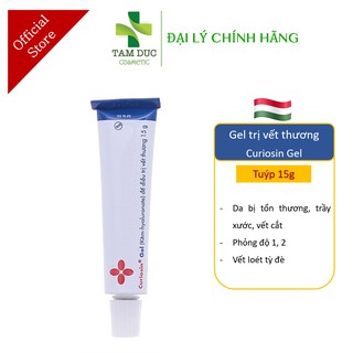 CURIOSIN GEL (T/15g) - Làm lành vết thương, bỏng, loét tỳ đè [Curosin, curisin]