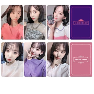 Set card ảnh unoff IZONE - Oneiric Diary , Photobook Secret Diary