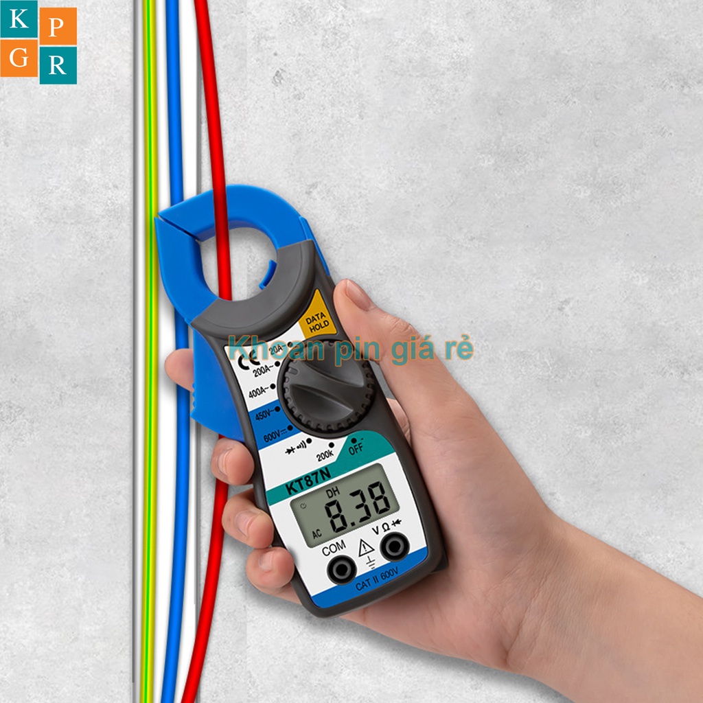 Ampe kìm VC3266L đo điện vạn năng