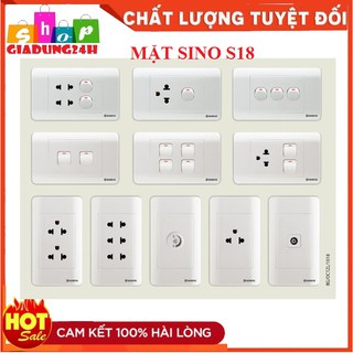 {Chính hãng SINO}Mặt ổ cắm  Sino Vanlock S18 các loại - Hàng chính hãng-Giadung24h