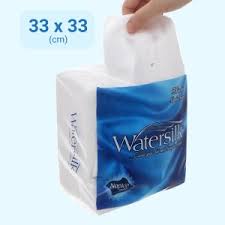 Khăn giấy vuông Watersilk {Hàng chính hãng công ty}