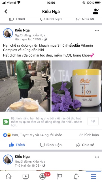 Hấp dầu ORÉLA Vitamin hương thơm-CHÍNH HÃNG CÔNGTY (1000ml) Nuôi dưỡng tóc+tặng kèm mũ ủ tóc