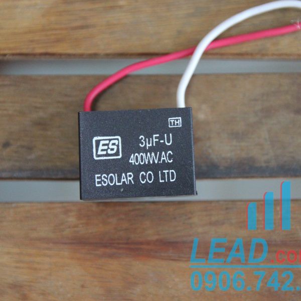 Tụ điện CBB61 ESOLAR 3μF-U, 400VAC 3uF