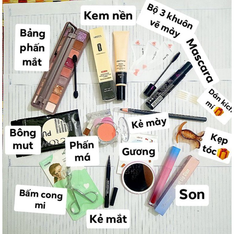 Combo Bộ Trang Điểm