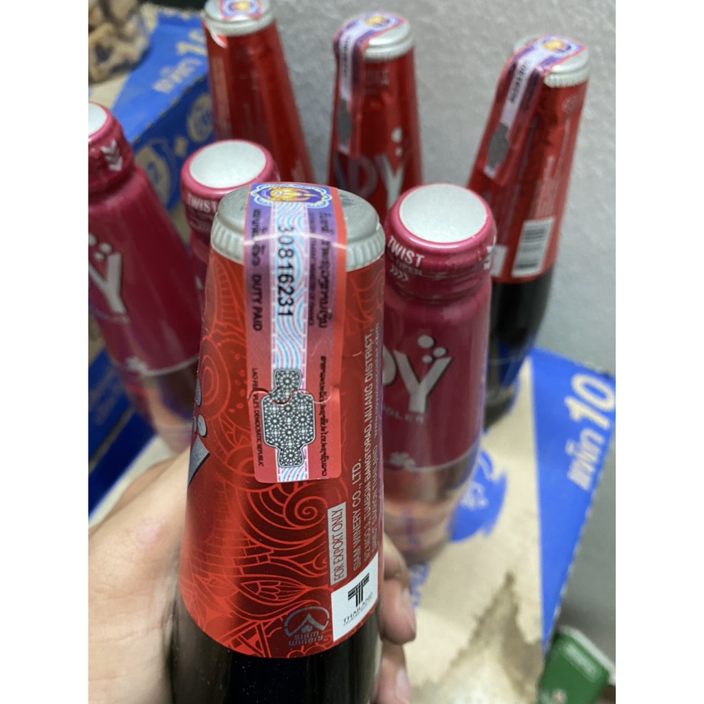 [HÀNG NHẬP KHẨU] Rượu Spy Red - CLASSIC chai 275ml Thái Lan : DATE 2022