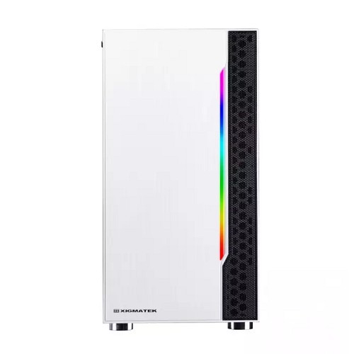 Vỏ máy tính Xigmatek GEMINI ARTIC EN43842 M-ATX Led RGB Kính Cường Lực New 100% Chính Hãng