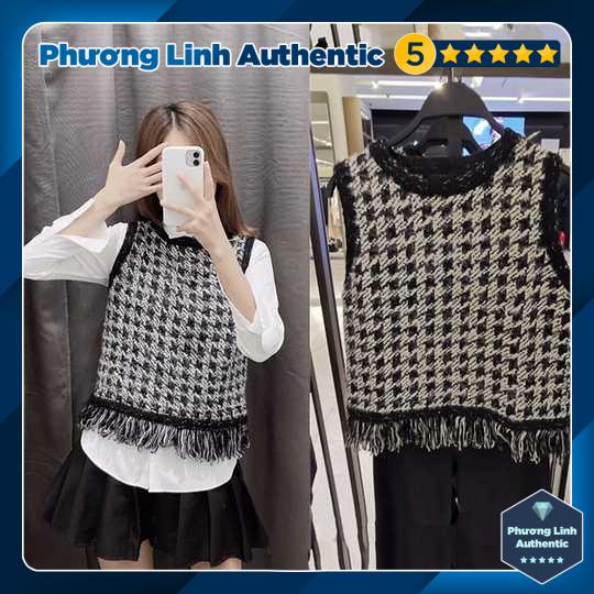 Áo len vest Zara Auth new tag có sẵn 6873/134 6873134