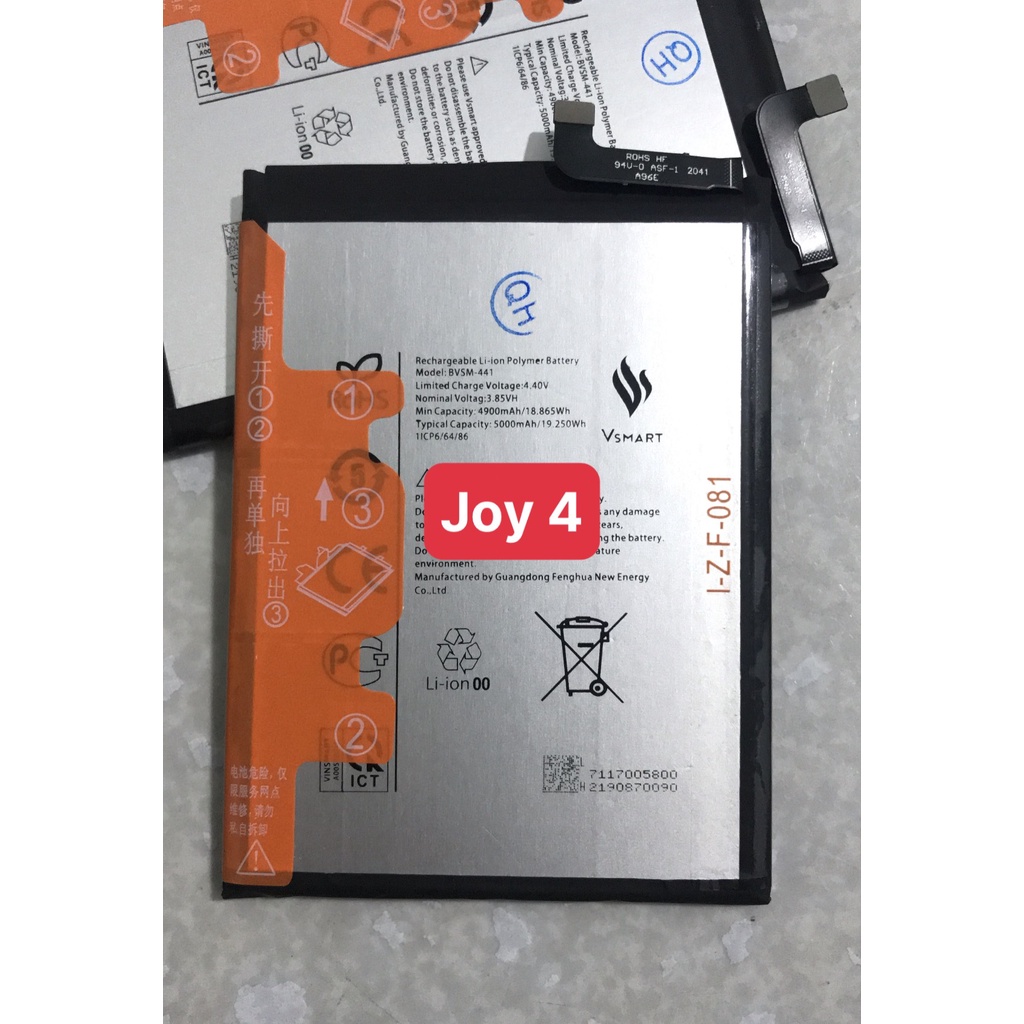 Pin Vsmart JOY 4 / BVSM-441 zin dung lượng 5000mAh