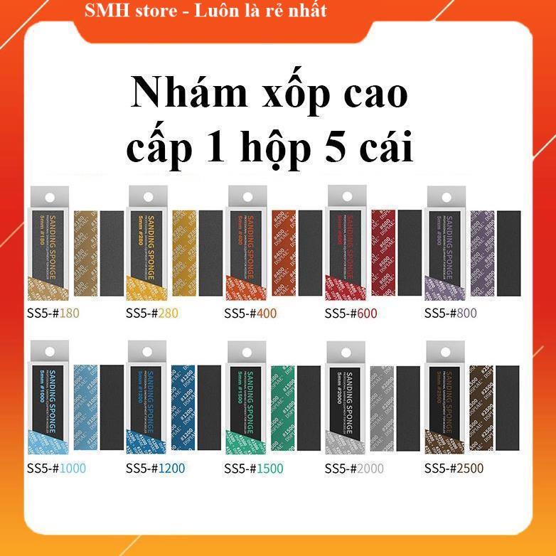 Giấy nhám xốp DSPIAE SS5 series (1 hộp 5 cái )