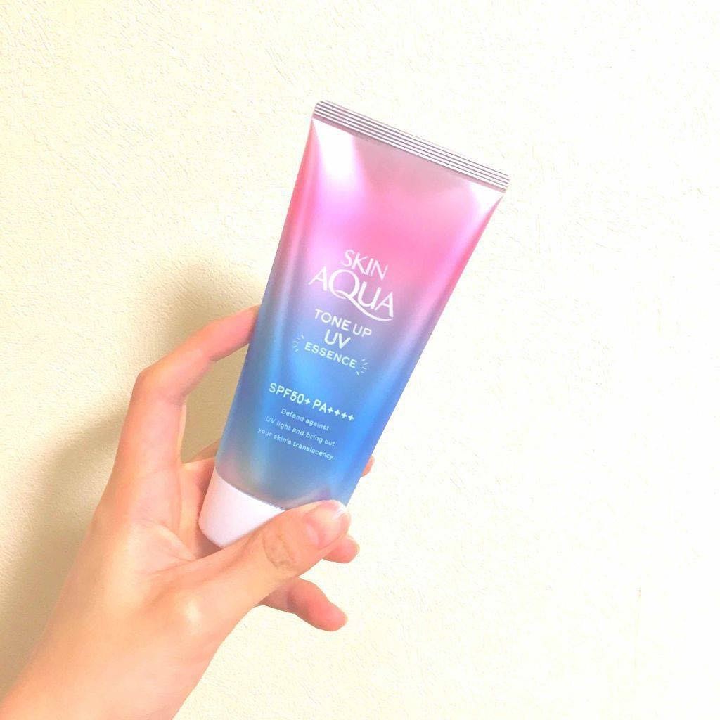 Kem chống nắng Skin Aqua Tone Up UV Essence SPF 50 Nhật Bản Mới