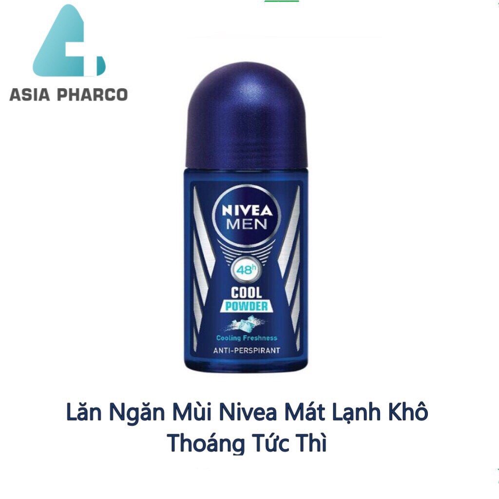 Lăn ngăn mùi Nivea mát lạnh khô thoáng tức thì