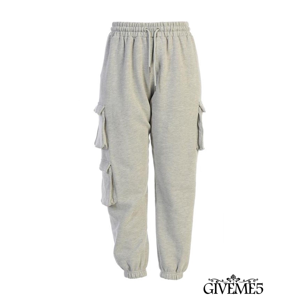 Quần Jogger Lưng Thun Màu Trơn Thời Trang Thể Thao Năng Động