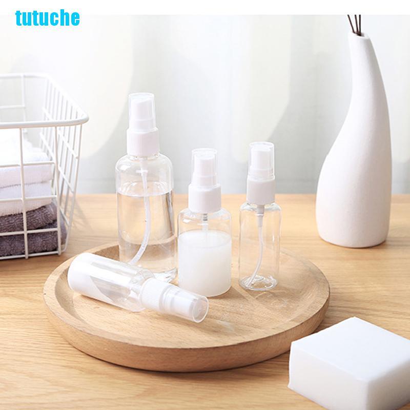 Bình xịt rỗng trong suốt đựng mỹ phẩm du lịch tiện dụng 30/ 50/ 100ml