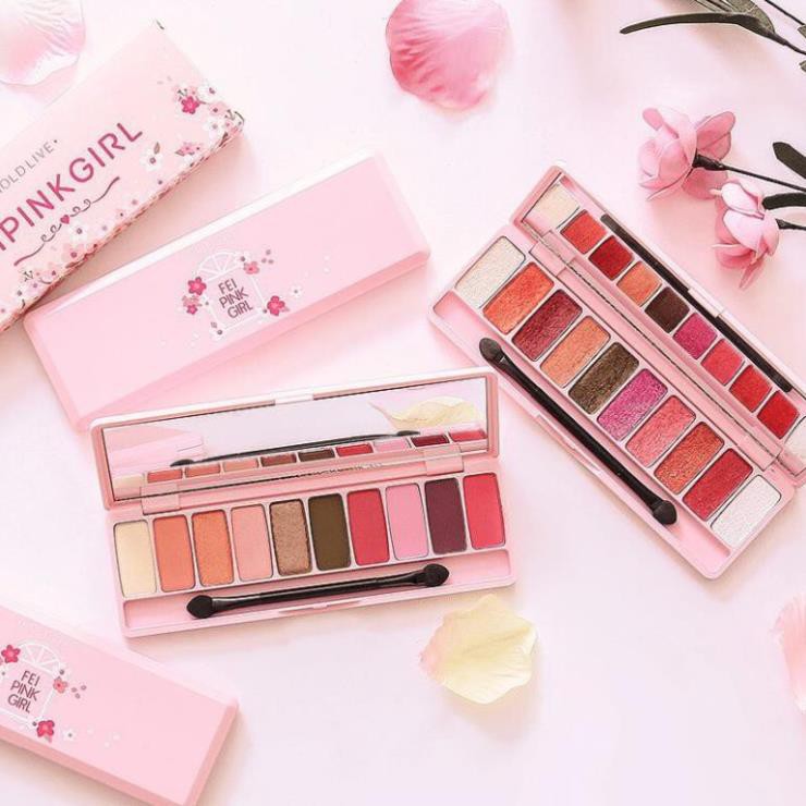 PHẤN MẮT HOLD LIVE FEIPINK GIRL CHERRY BLOSSOM EYESHADOW