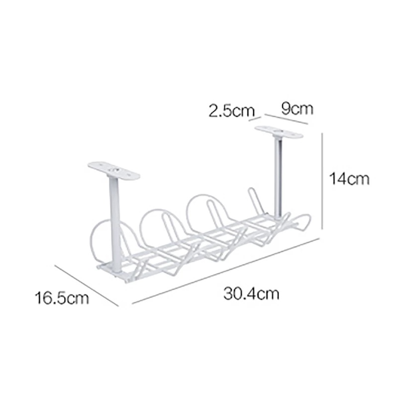 Giá Để Dây Cáp Gắn Dưới Bàn Tiện Lợi