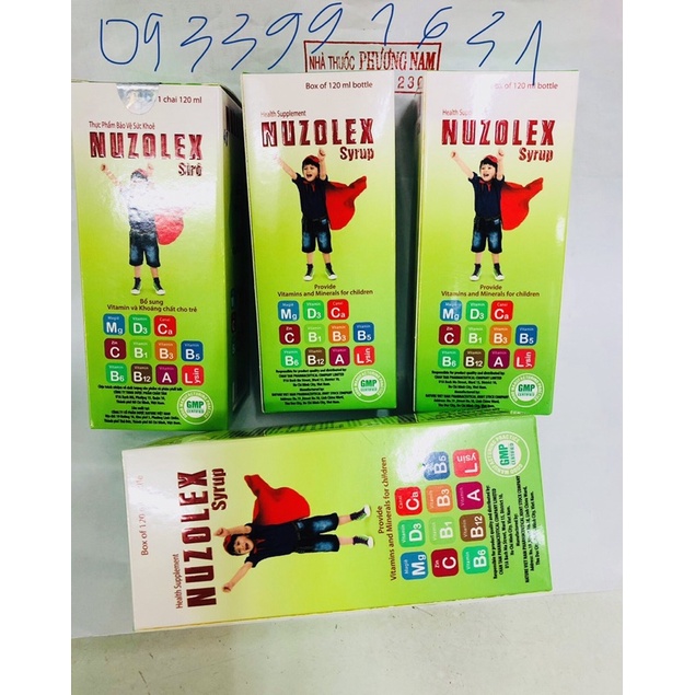 Siro Nuzolex-chai 120ml