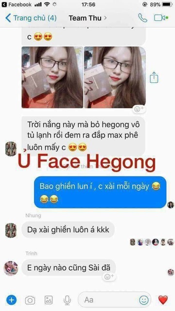 Ủ face hegong