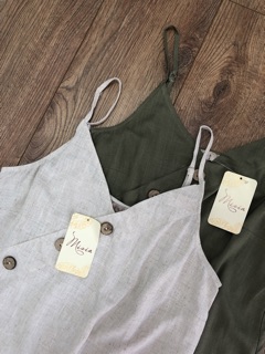 Đầm dây linen hiệu Misia
