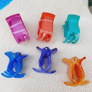 Kẹp tóc 5 răng nhí màu kẹo ngọt siêu xinh
