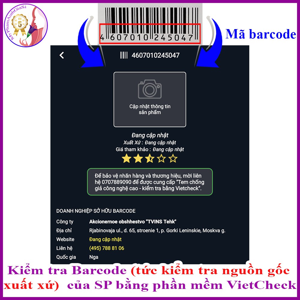 Kem dưỡng da tay Kpem chuyên ngăn ngừa tàn nhang làm giảm đồi mồi và chống nhăn da 50ml Nga