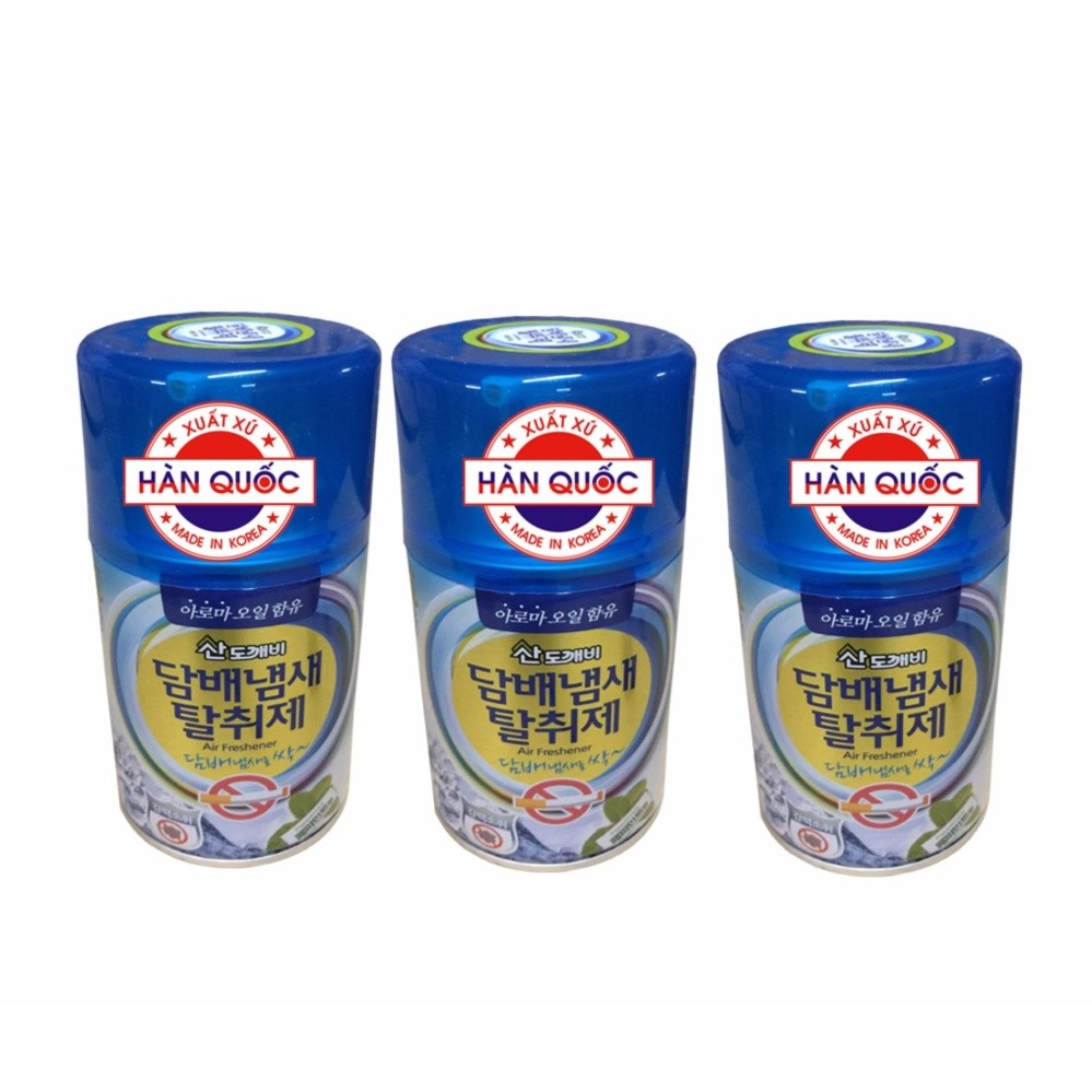 Bộ 3 chai khử mùi hôi thuốc lá chuyên dụng Sandokkaebi TI659