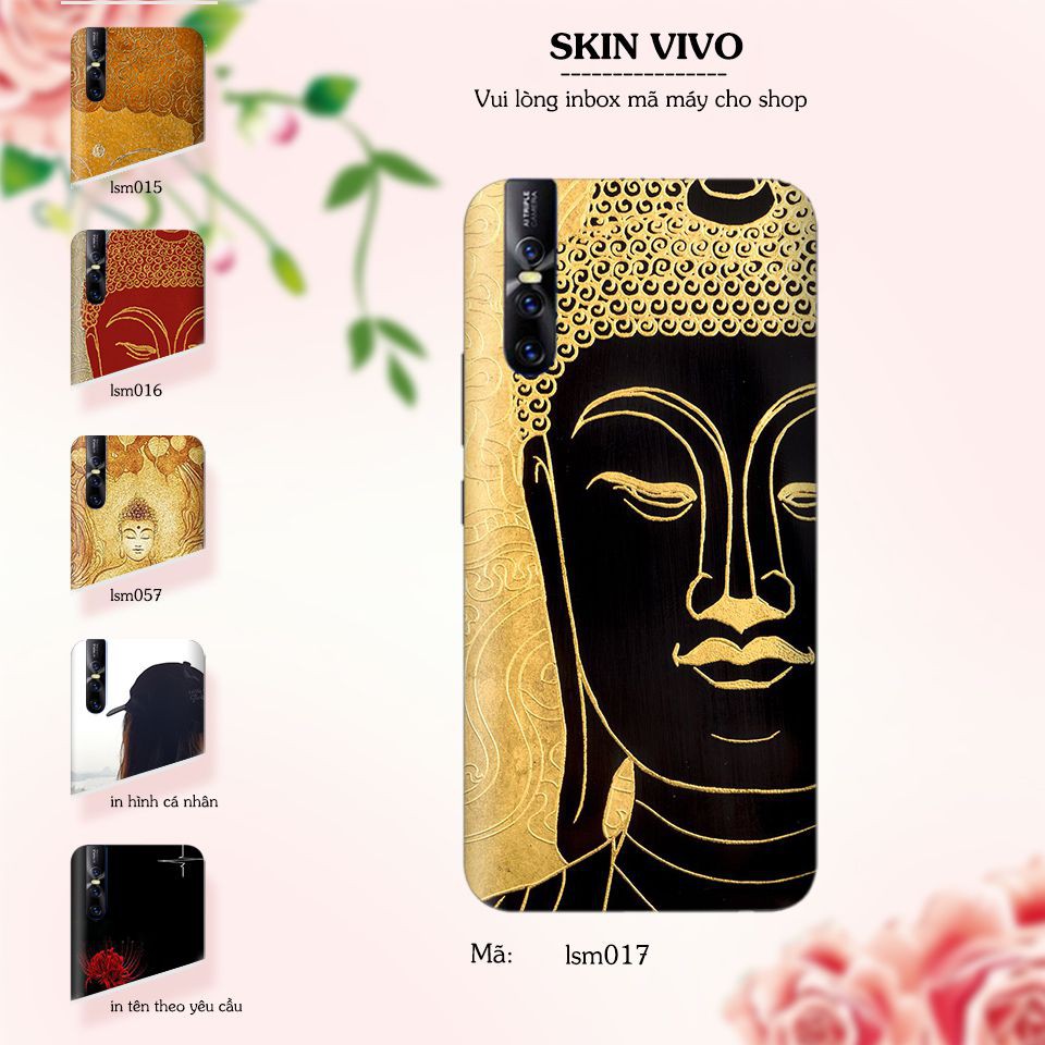 [SIÊU RẺ] Skin dán cho các dòng điện thoại Vivo V15 - V11i - Y71 - Y53 in hình Đức Phật cực đẹp