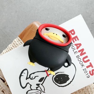 Case airpod 1/2 Pro chú vịt đen