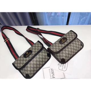 ✅HOT NEWW✅ Túi đeo chéo G.C logo mèo cao cấp có sẵn 2 màu cực hot !!