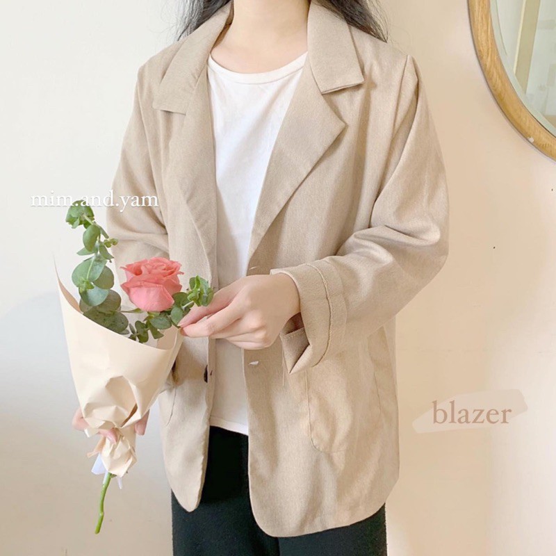 Áo blazer mùa thu