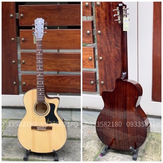 Guitar Ba Đờn  model T70 có TY cho ngừoi mới mặt gỗ thông cao cấp - Âm thanh hay tặng phụ kiện