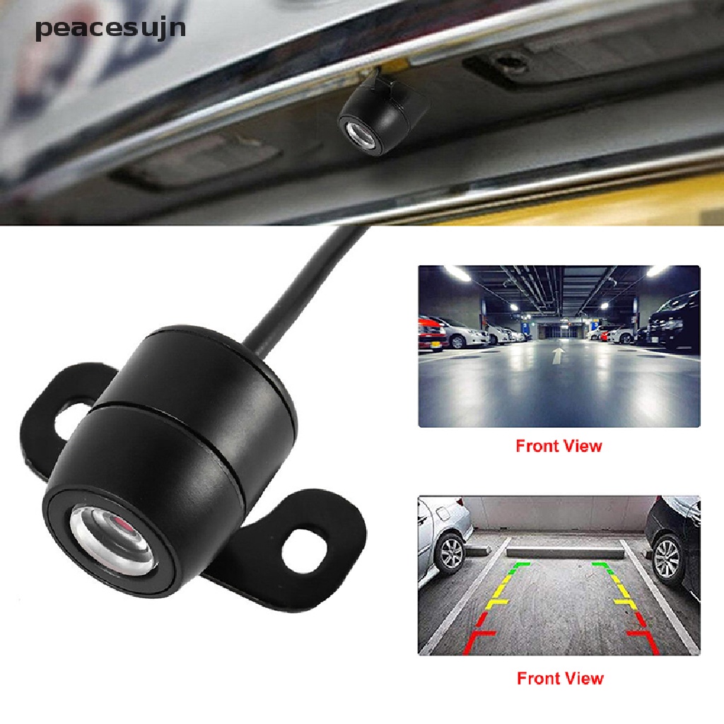 (hot*) 170° CMOS Mini Color Reverse Backup Car Front Rear View Camera Kit Night Vision peacesujn