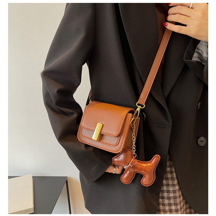 Túi Đeo Chéo Vuông Nhỏ Xinh HE189 Thời Trang Cho Bạn Gái