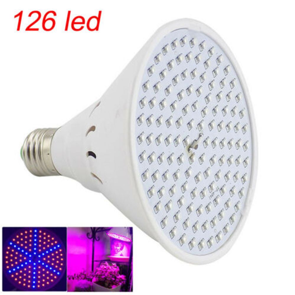Đèn led trồng cây E27 hỗ trợ quang hợp cho cây trồng trong nhà tiện dụng