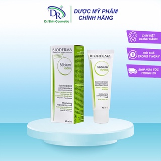 Kem Dưỡng Ẩm Cho Da Dầu Mụn - BIODERMA Xanh, Tím 40ml [Chính Hãng]