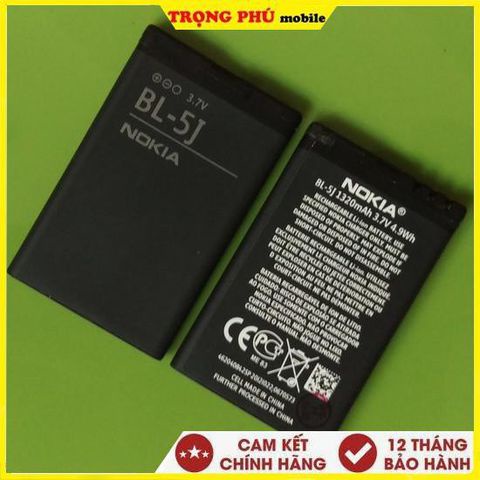 Pin NOKIA BL-5J dùng cho máy lumia 520,525,nokia c3-00,x101-Bảo hành 6 tháng