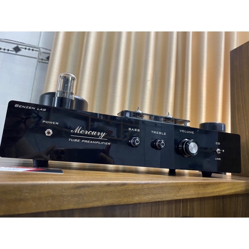 Tube pre bass treble vỏ sắt sơn tĩnh điện