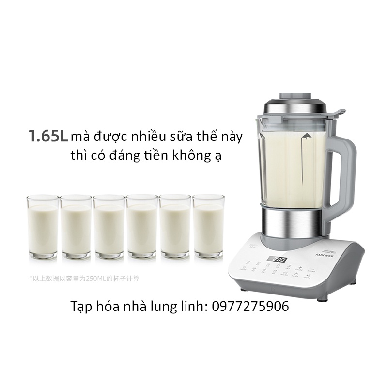 Máy làm sữa hạt AUX đế vuông chống dính