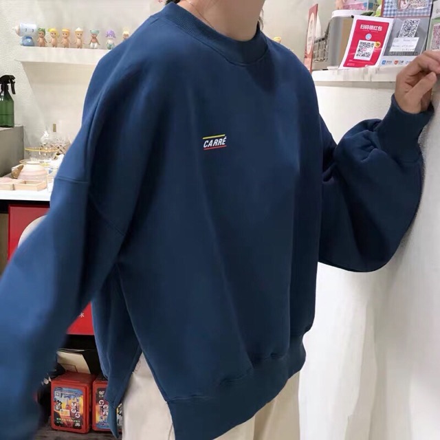 Áo sweater nữ nỉ ulzzang korea | BigBuy360 - bigbuy360.vn