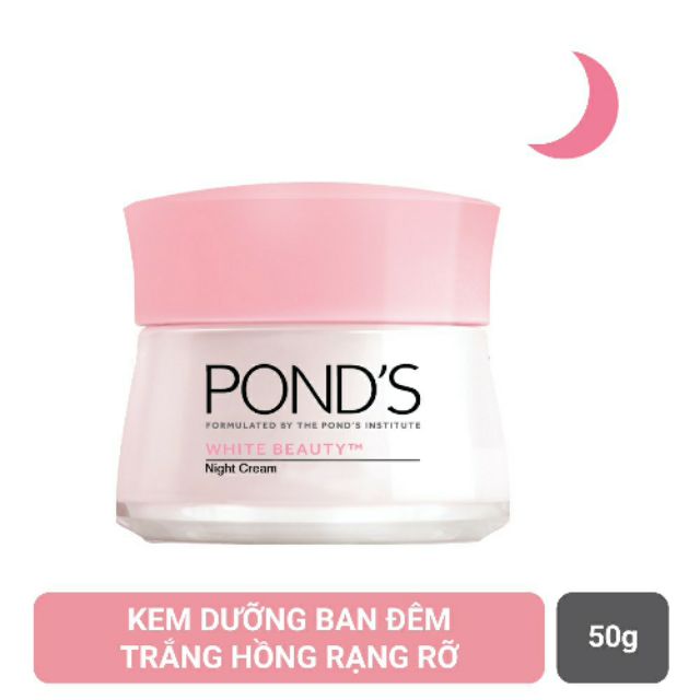 Kem dưỡng trắng da PONDS ban đêm hộp lớn 50g