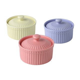 BÁT RAMENKIN CÓ NẮP MÀU SẮC 125ml