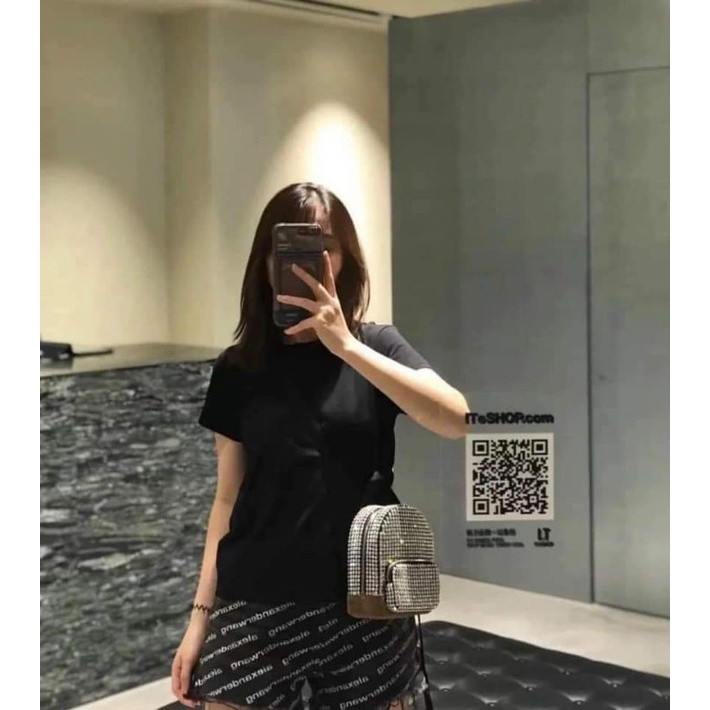 balo mini đá #wang mini sáng lấp lánh bling bling 16cm kèm hộp