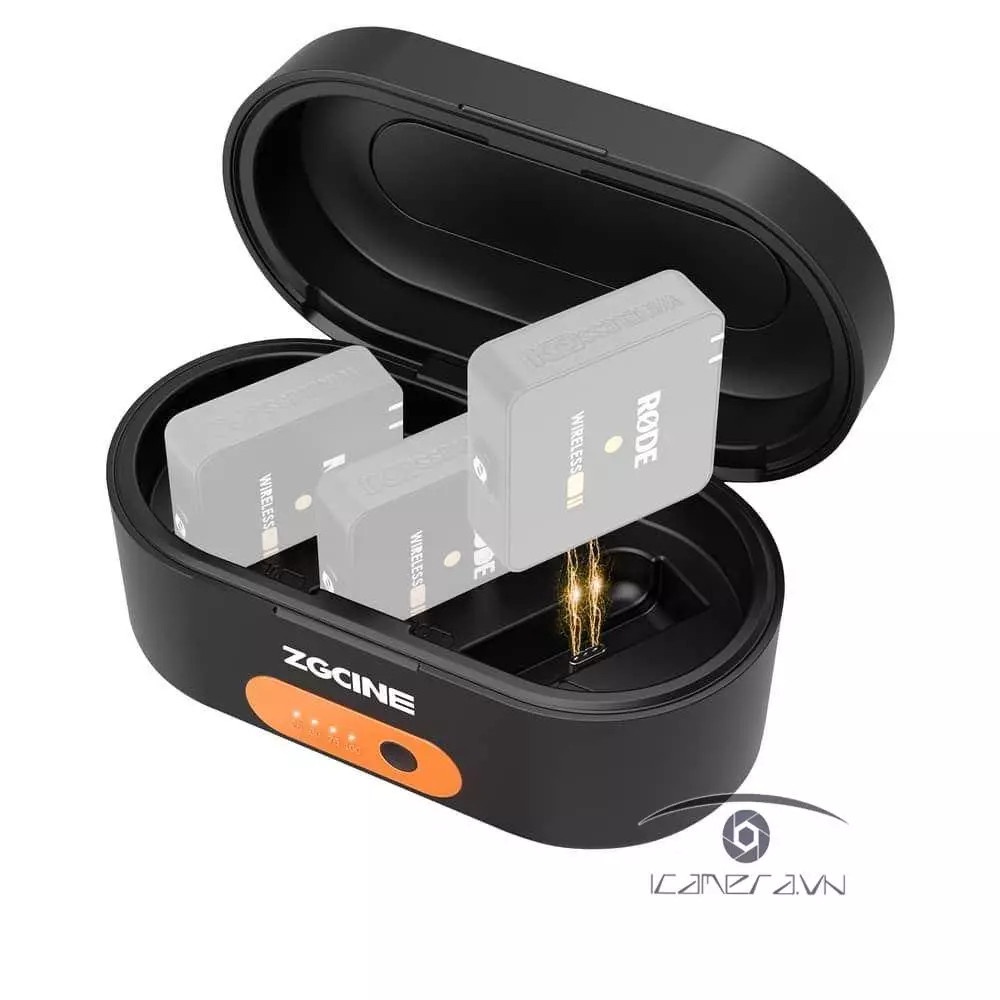 Hộp bảo vệ kiêm dock sạc không dây RODE WIRELESS GO ZGCINE ZG-R30