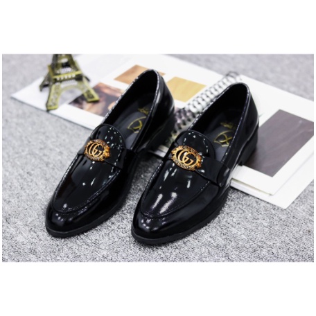 [ BigSale 50% ]Giầy Nam Da Bóng Đính Mác G.C Đẹp,Cức Bắt Mắt.