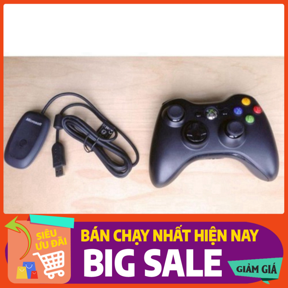 [FREE SHIP] 💥[CHÍNH HÃNG - BẢO HÀNH 1 NĂM  ]💥Tay Cầm Chơi Game Xbox 360 Hỗ trợ tất cả các thiệt bị Android , PC , PS3,