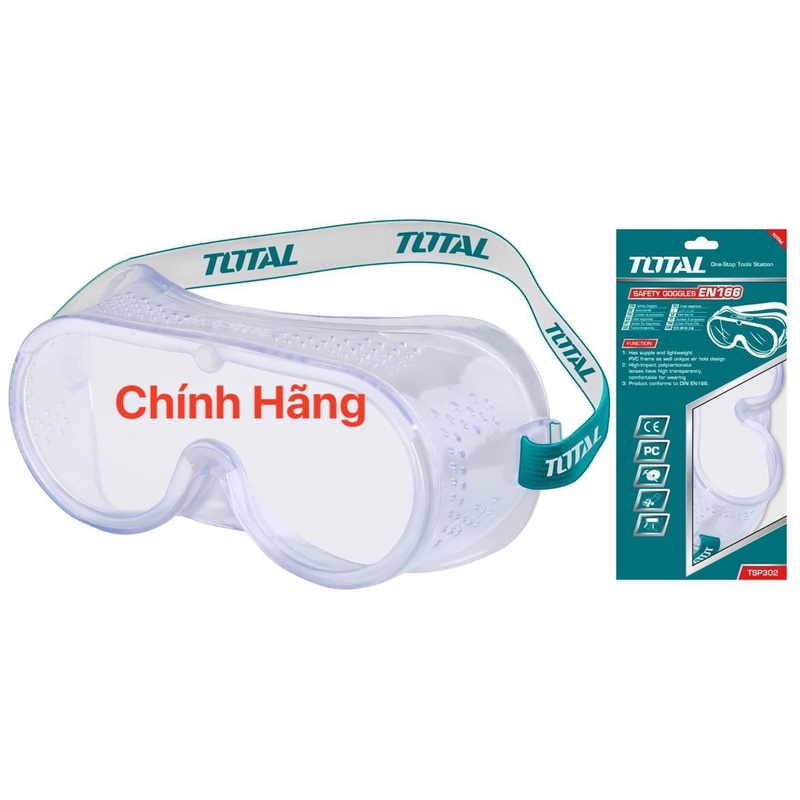 TOTAL Kính bảo hộ TSP302 (Cam kết Chính Hãng 100%)