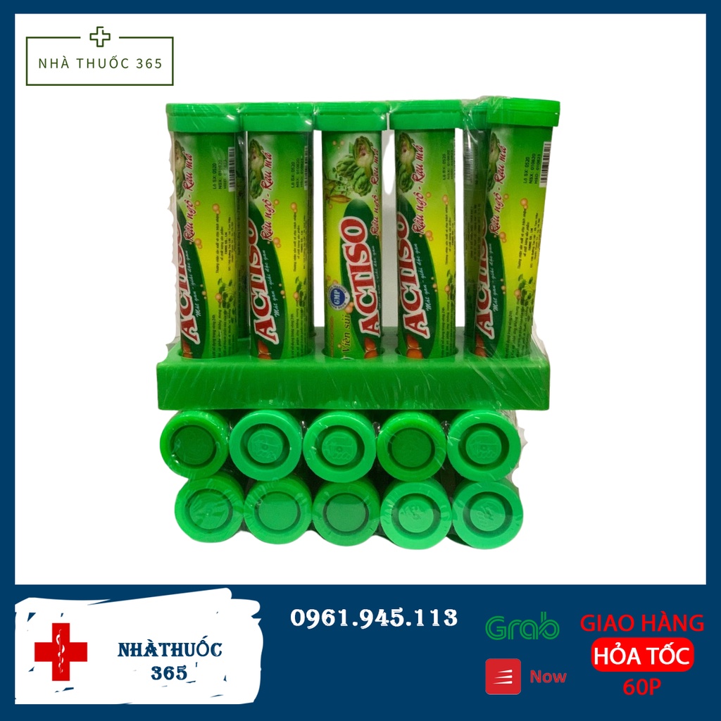 Viên sủi Actiso râu Ngô rau má ( 10 tuýt)