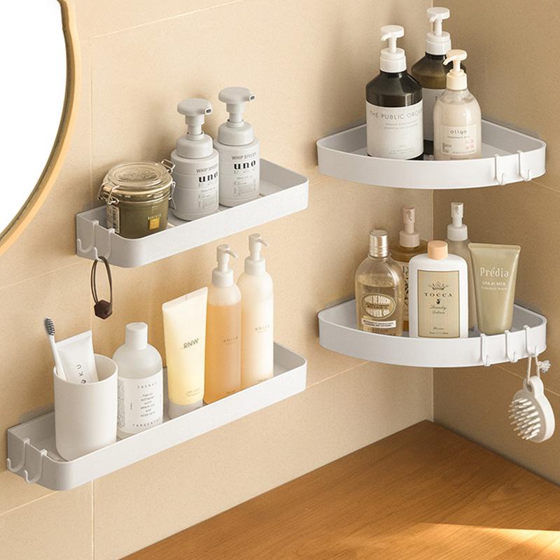 Kệ để đồ đa năng bằng nhựa cao cấp treo tường không khoan vít