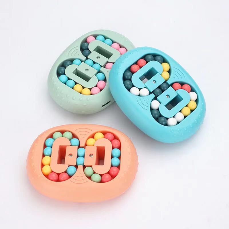 Con quay đồ chơi IQ Ball, Giải đố Gyro Puzzle Beads , Piece Finger Magical Cube